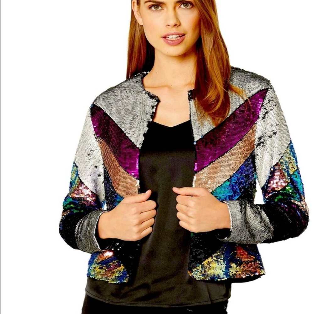 Guest List Sequin Jacket